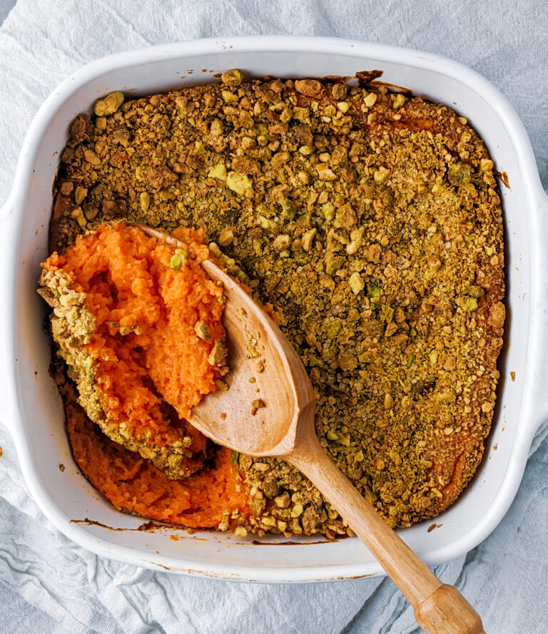 Carrot Pistachio Souffle Courtney Made