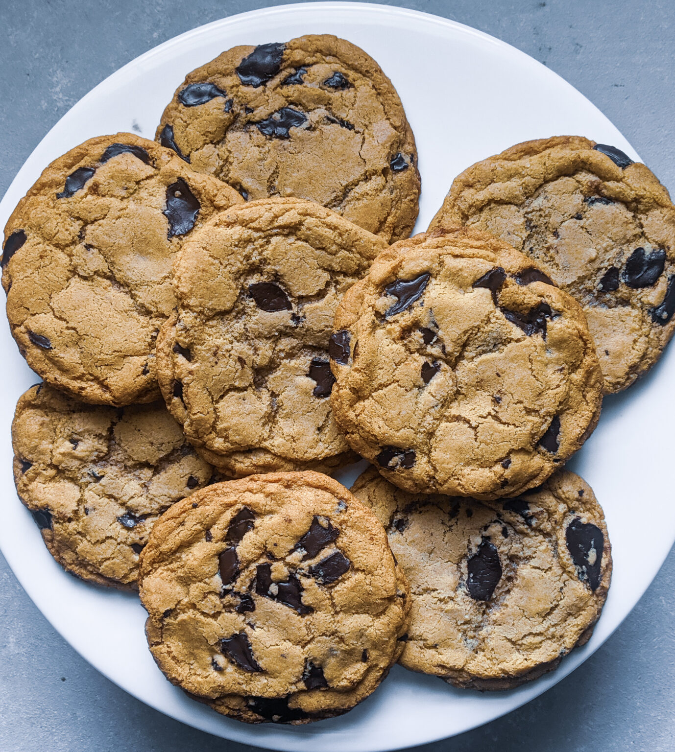 Soft & Crispy Gluten Free Chocolate Chip Cookie - Courtney Made