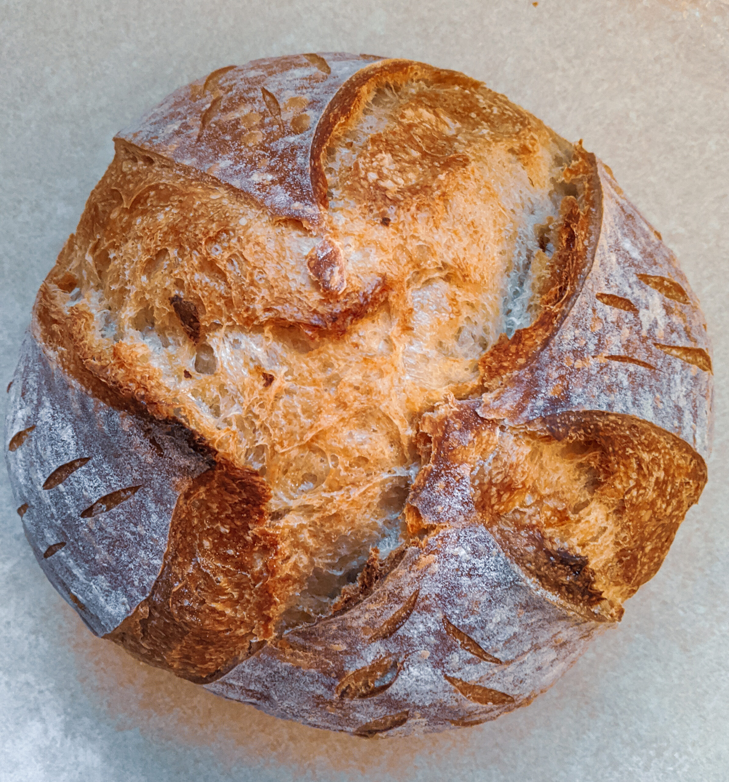 Basic Country Sourdough Loaf