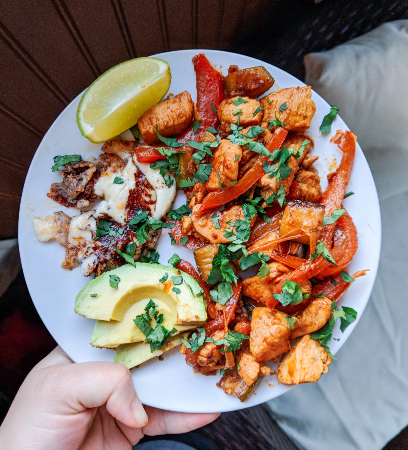 Chicken and Vegetable Fajitas Courtney Made