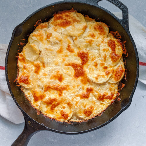 Ricotta Scalloped Potatoes - Courtney Made