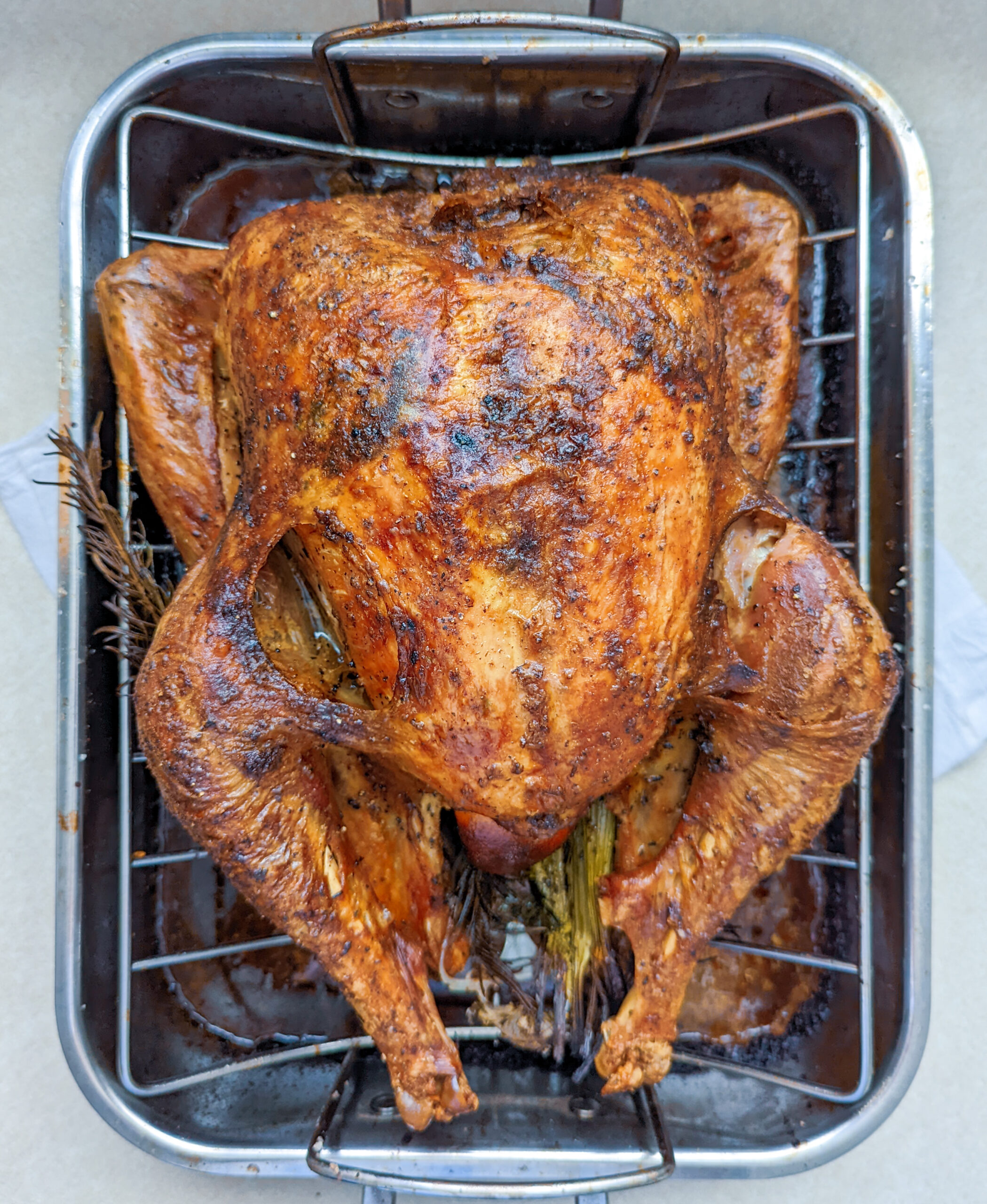 Dry Brine Turkey Method