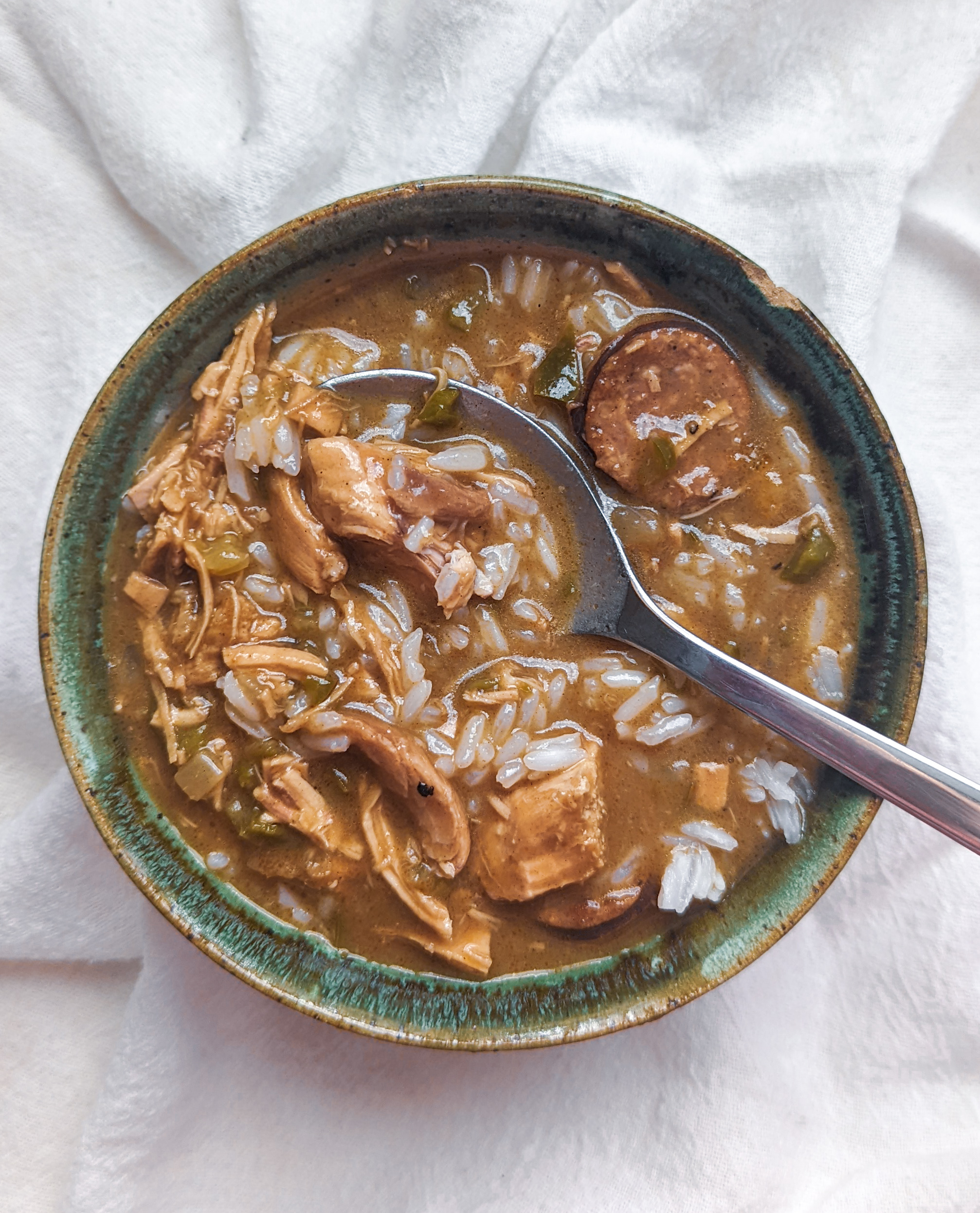 Traditional Chicken and Sausage Gumbo