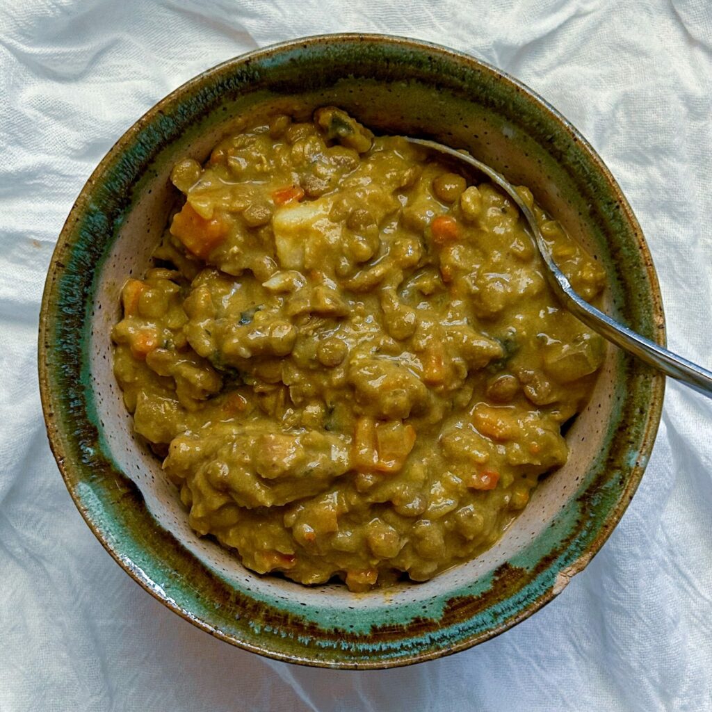 Lentil and Veggie Soup - Courtney Made